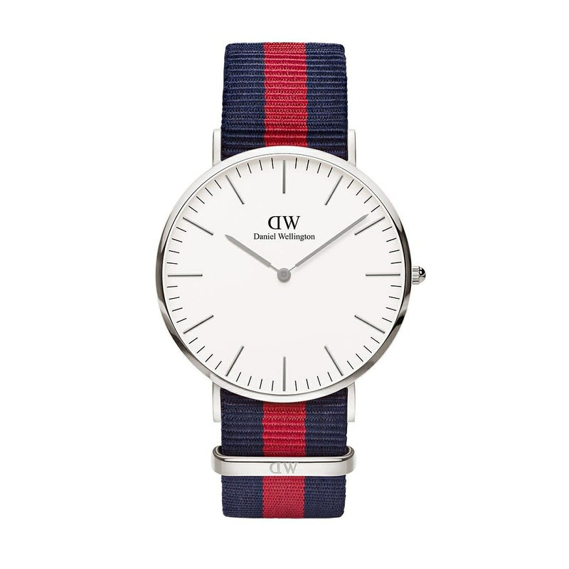 Daniel Wellington / ダニエルウェリントン オックスフォード シルバー 40mmの公式ECサイト掲載画像