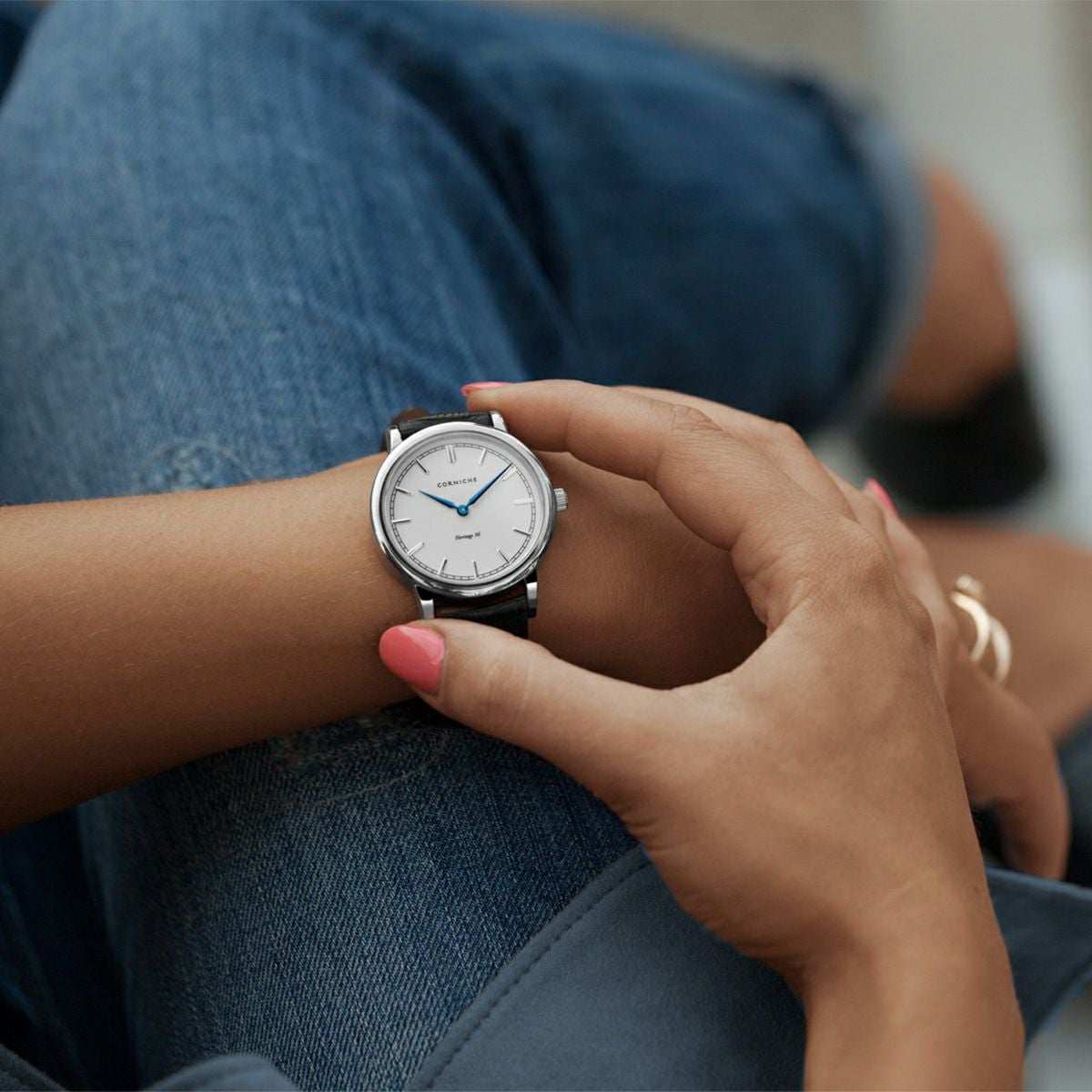 CORNICHE / コーニッシュ ヘリテージ Heritage 36 シルバー ホワイト