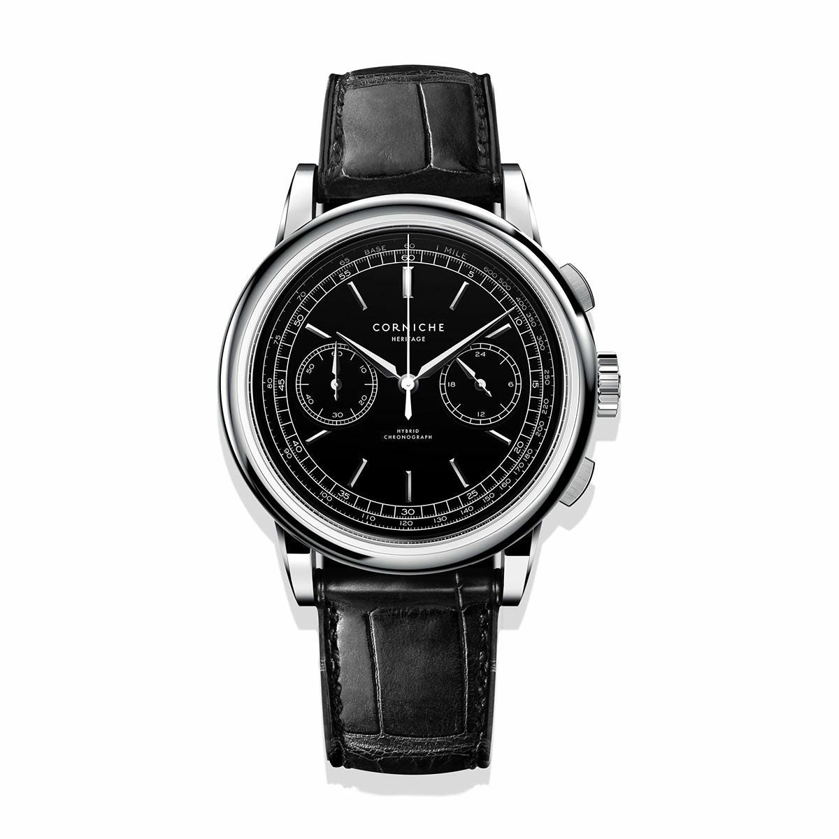 CORNICHE / コーニッシュ ヘリテージ Heritage クロノグラフ シルバーの公式ECサイト掲載画像