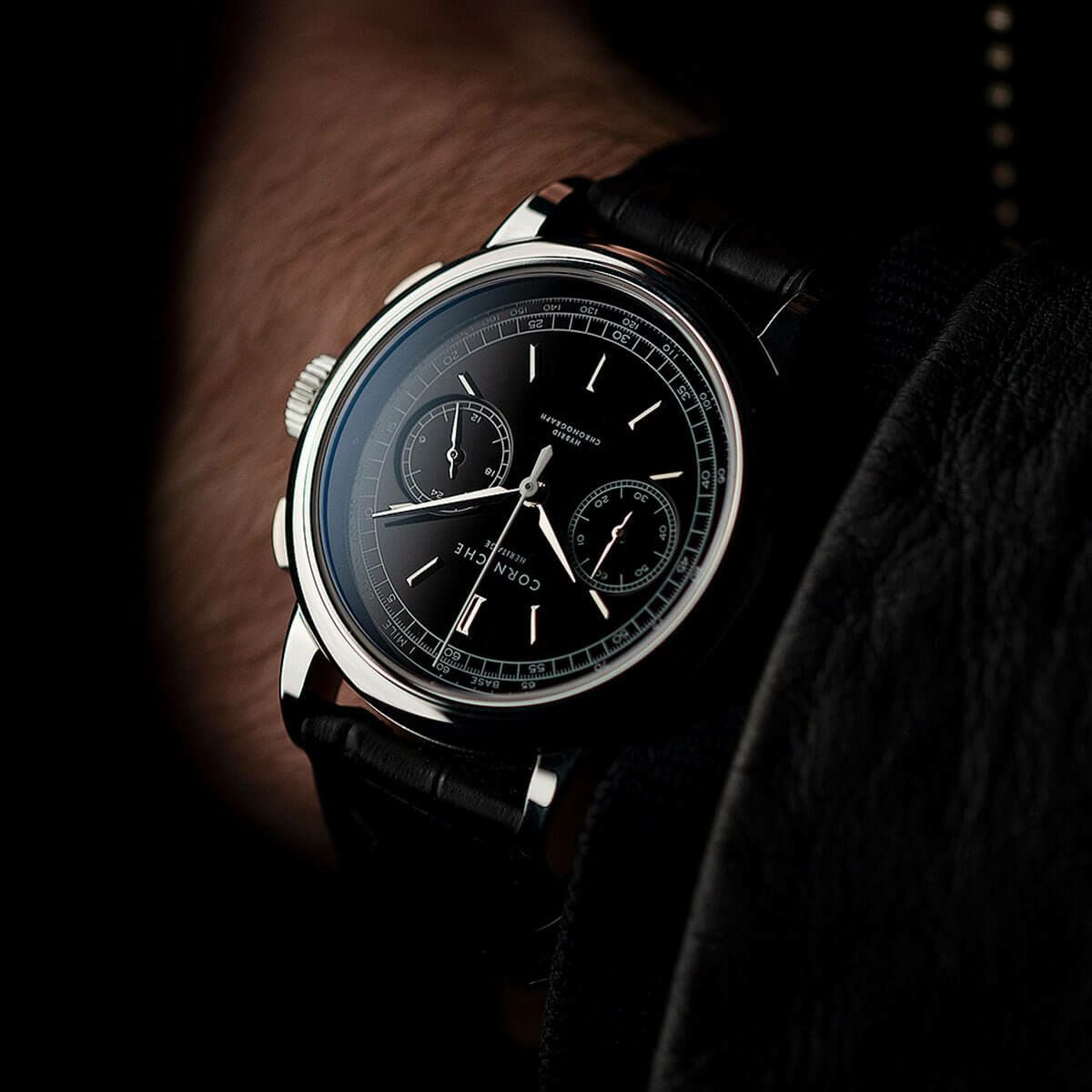 CORNICHE / コーニッシュ ヘリテージ Heritage クロノグラフ シルバー