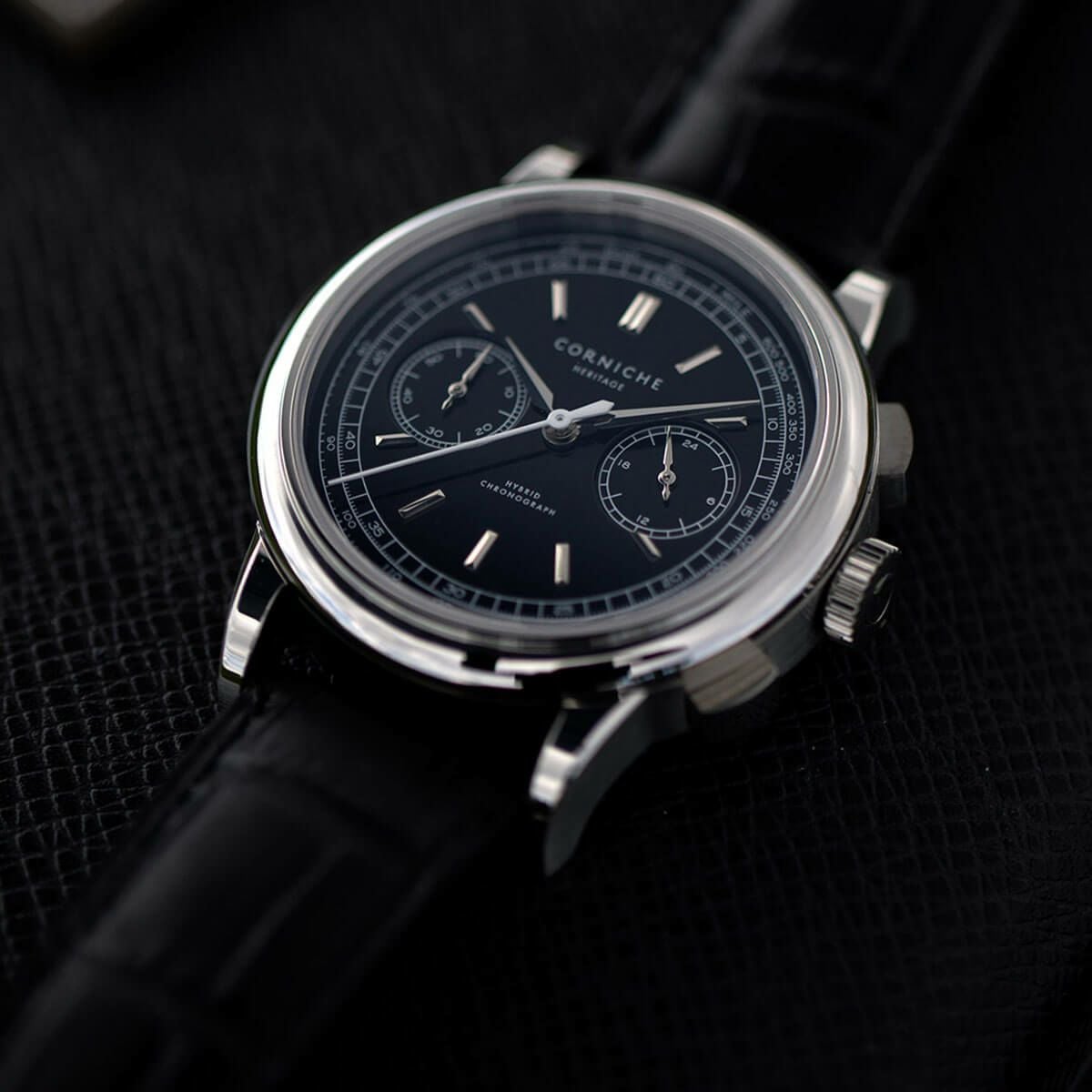 CORNICHE / コーニッシュ ヘリテージ Heritage クロノグラフ シルバー