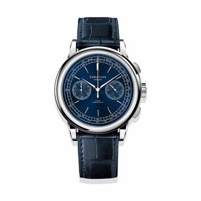 CORNICHE / コーニッシュ ヘリテージ Heritage クロノグラフ ブルー 