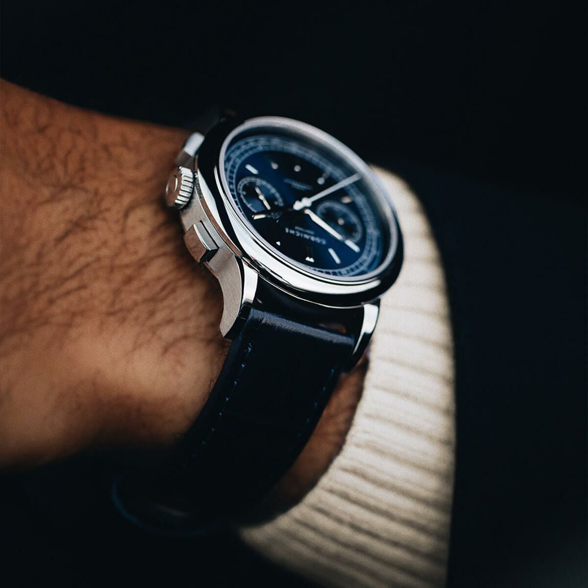 CORNICHE / コーニッシュ ヘリテージ Heritage クロノグラフ ブルー