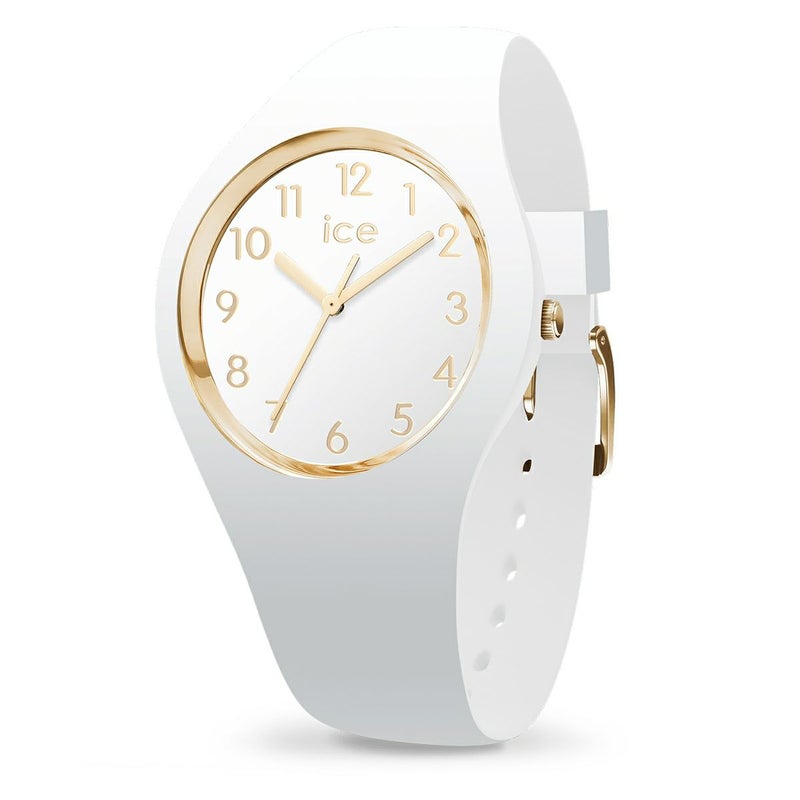 ICE-WATCH / アイスウォッチ ICE glitter アイス グリッター ホワイト ローズゴールド ユニセックスの公式ECサイト掲載画像