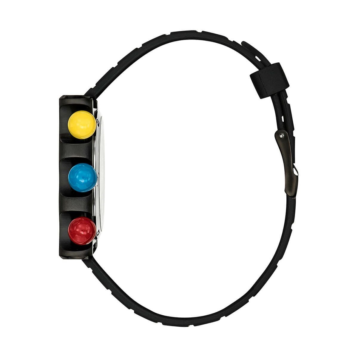 LIP / リップ マッハ 2000 クロノ ブラック ラバー メンズ腕時計 | H