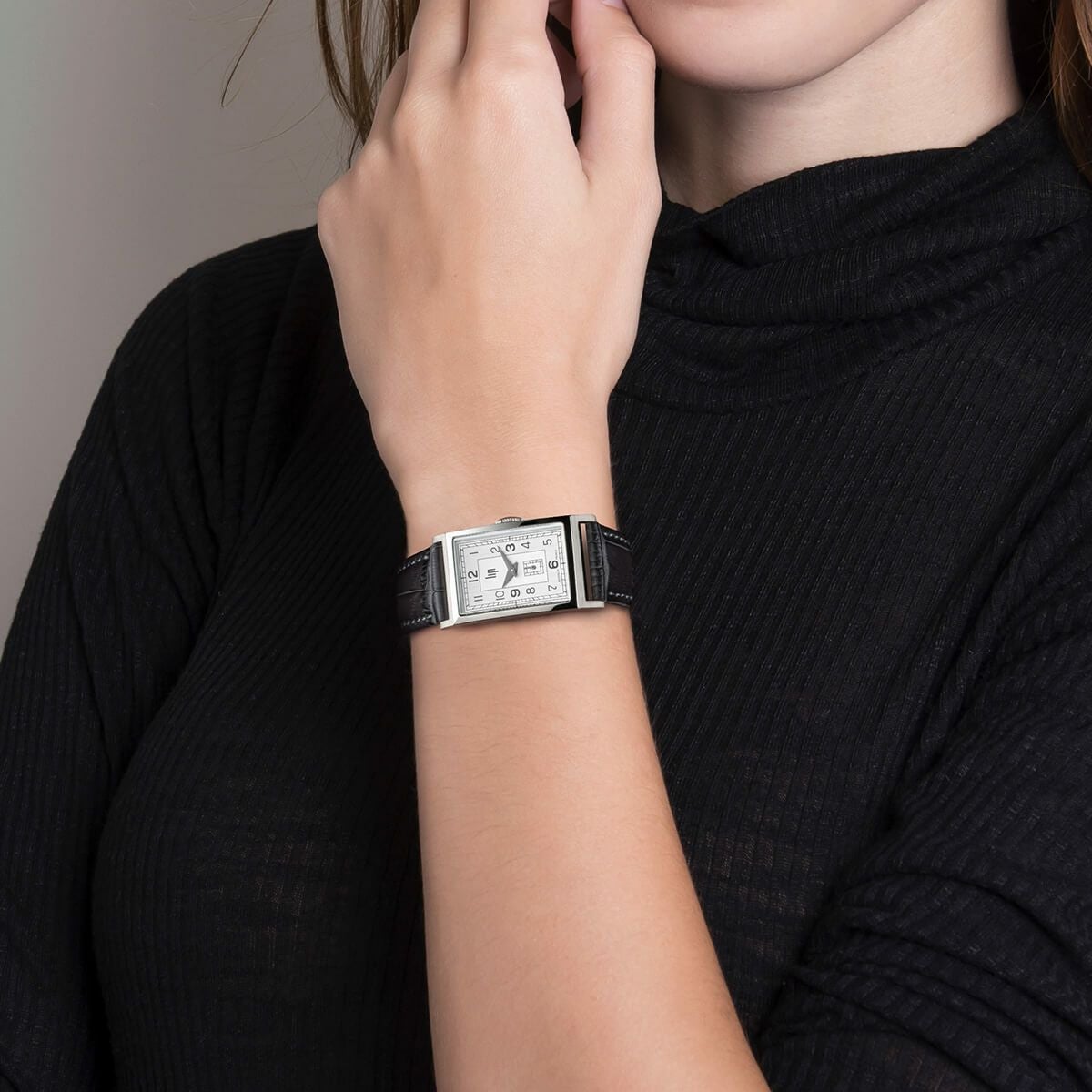 LIP / リップ チャーチル T18 シルバー クロコダイル ダークグレー