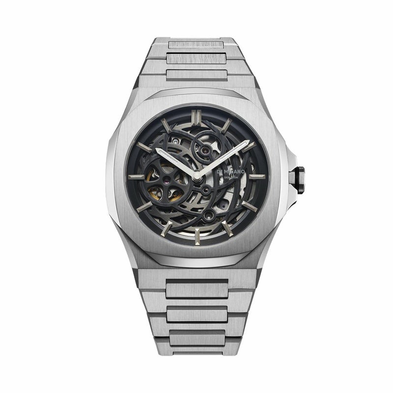 D1 MILANO / ディーワンミラノ スケルトン リスタイリング オートマチック シルバーの公式ECサイト掲載画像