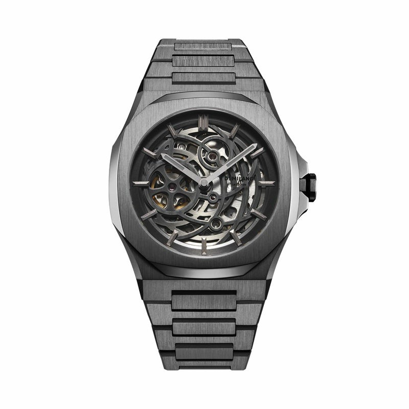 D1 MILANO / ディーワンミラノ スケルトン リスタイリング オートマチック ガンメタルの公式ECサイト掲載画像
