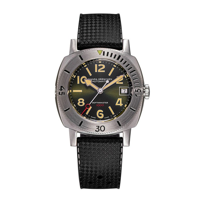 【受注販売】Nivada Grenchen /ニバダ グレンヒェン デプスマスター グリーンダイヤル ラバーストラップの公式ECサイト掲載画像