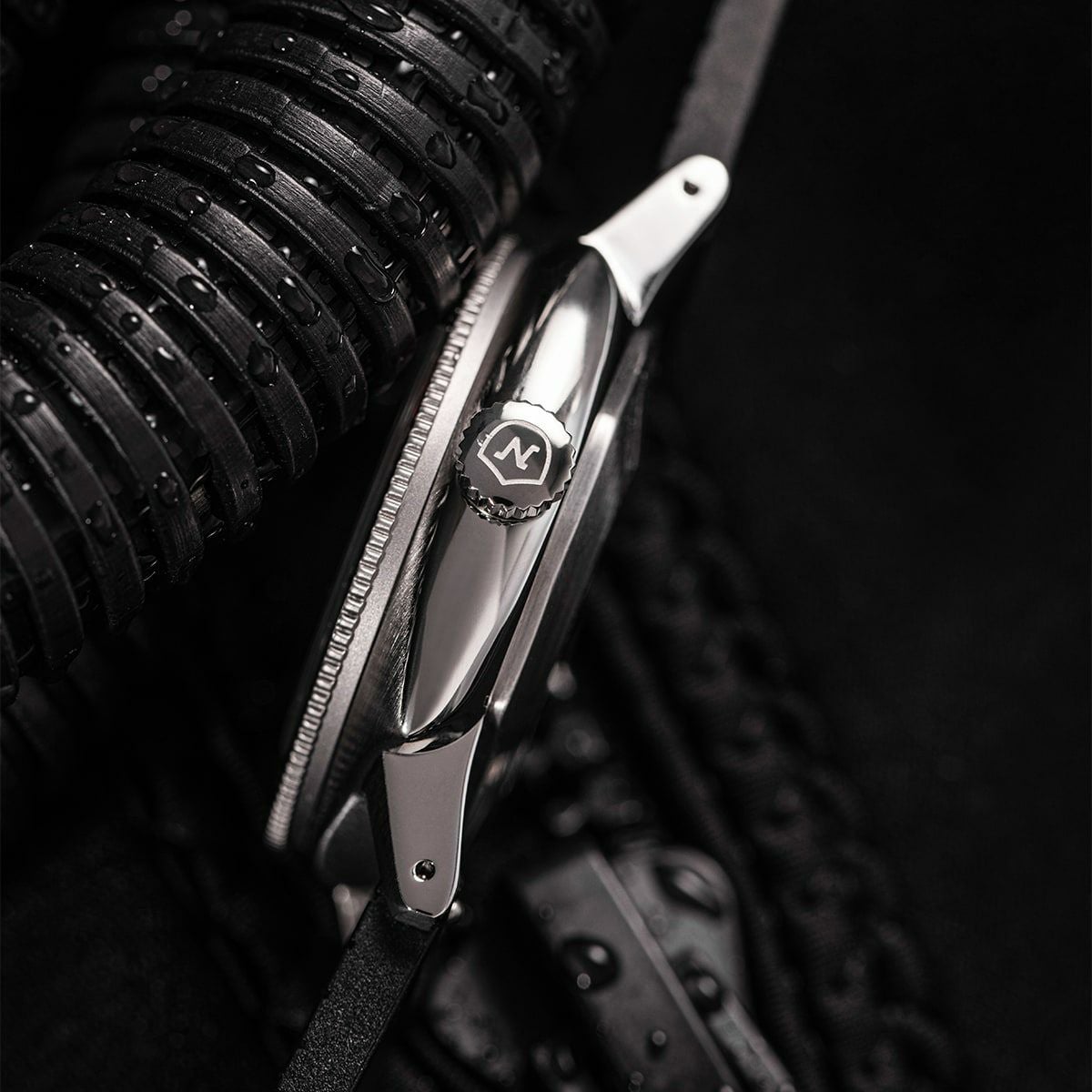 【受注販売】ニバダ グレンヒェン デプスマスター グリーンダイヤル ラバーストラップ 商品詳細画像