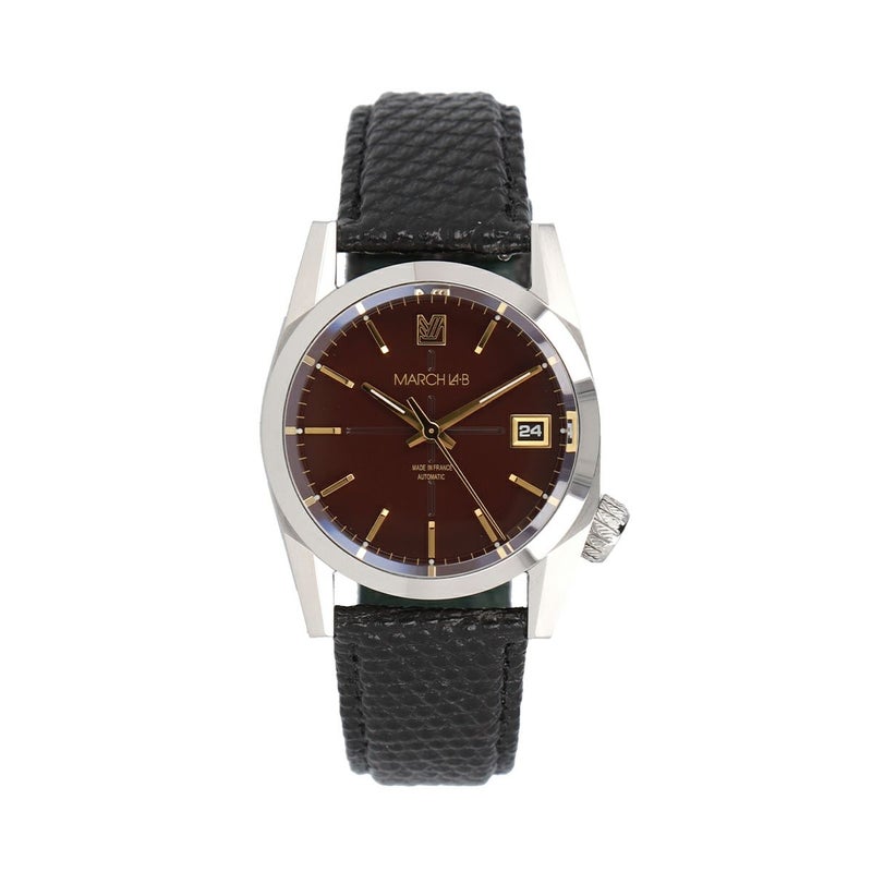 MARCH LA.B / マーチエルエービー AM69 オートマティック ボルドー レザールノワールの公式ECサイト掲載画像