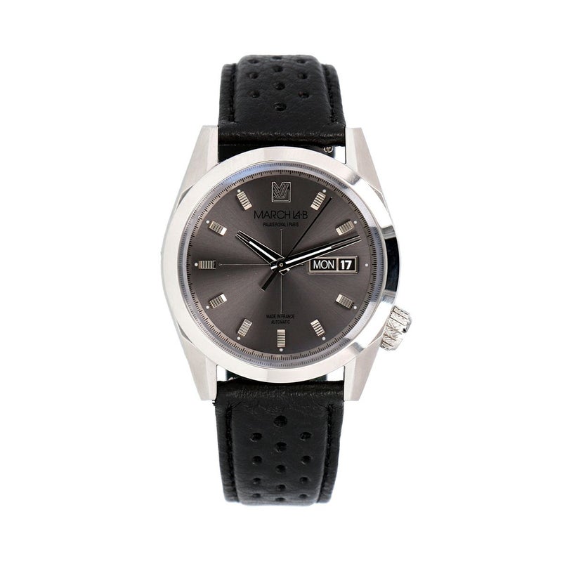 MARCH LA.B / マーチエルエービー AM89 オートマティック グリ ビュフルペルフォレノワールの公式ECサイト掲載画像