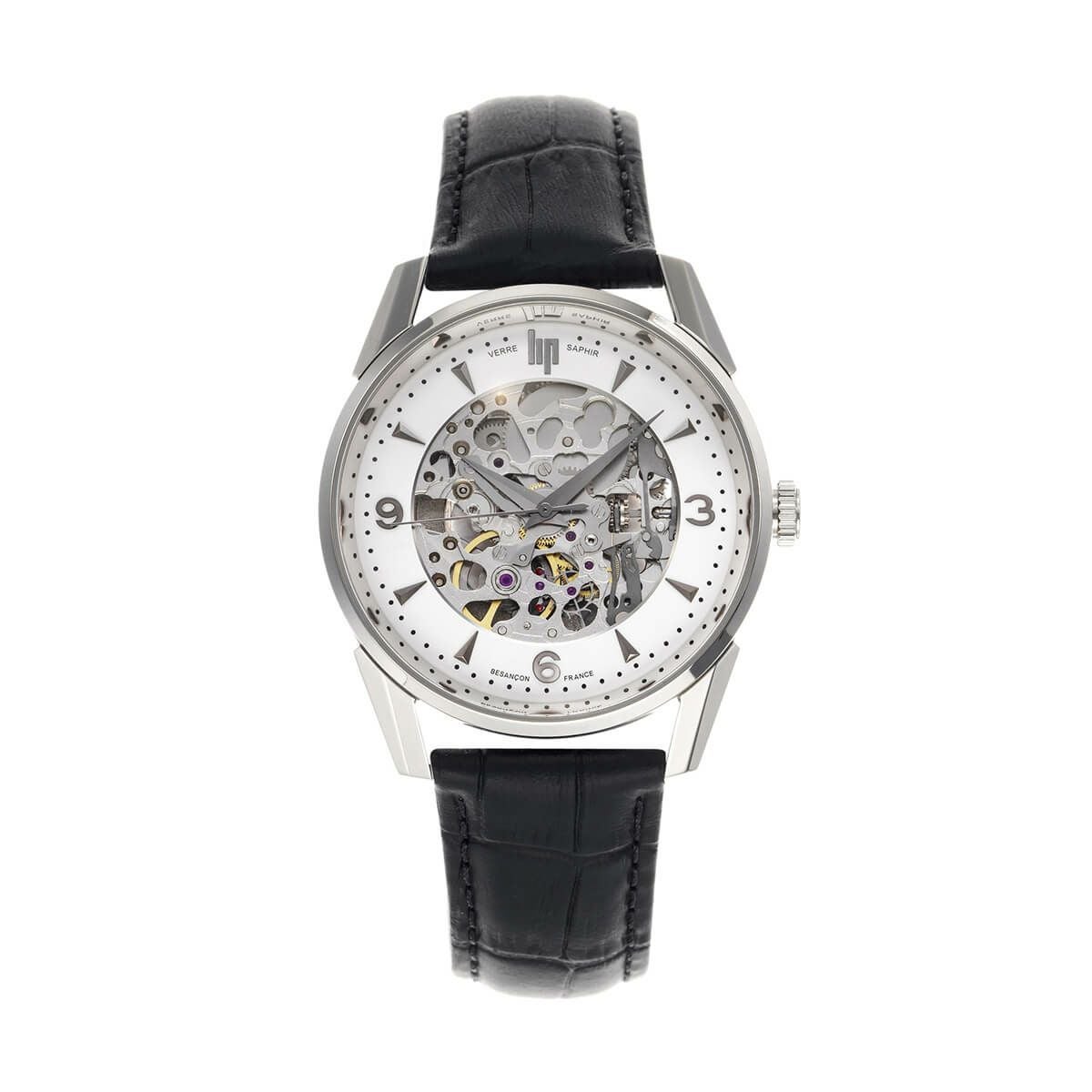 LIP / リップ ヒマラヤ 40mm スケルトン オートマチック シルバー