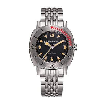 Nivada Grenchen /ニバダ グレンヒェン デプスマスター パックマン オレンジマーカー ライスブレスレットの公式ECサイト掲載画像