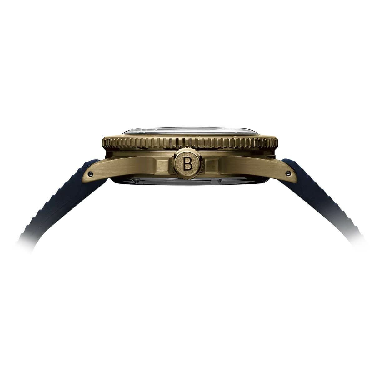 BALTIC バルチック アクアスカーフ ブロンズ ネイビーダイヤル フランス製 BALTIC / バルチック アクアスカーフ ブロンズ ブルーダイアル ブルー