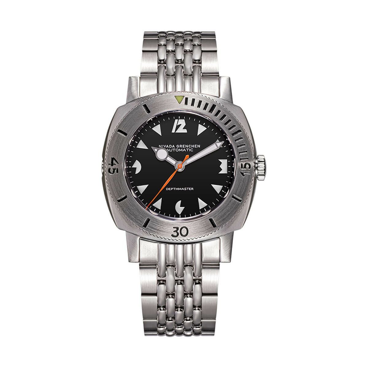 【受注販売】Nivada Grenchen / ニバダ グレンヒェン デプスマスター ホワイトパックマン ライスブレスレットの公式ECサイト掲載画像