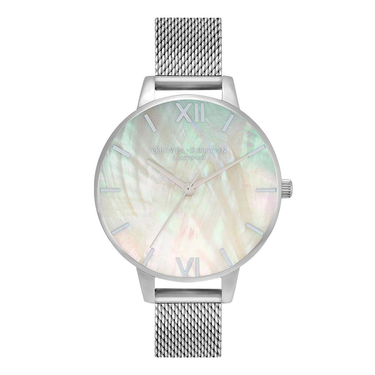 廃盤 OLIVIA BURTON / オリビア・バートン アンダーザシー - デミ グレー ホワイト オンブル シルバー メッシュの公式ECサイト掲載画像