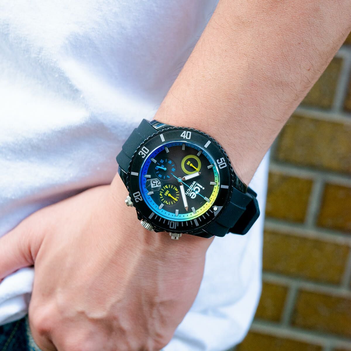 ICE-WATCH / アイスウォッチ ICE chrono アイスクロノ ブラックライム