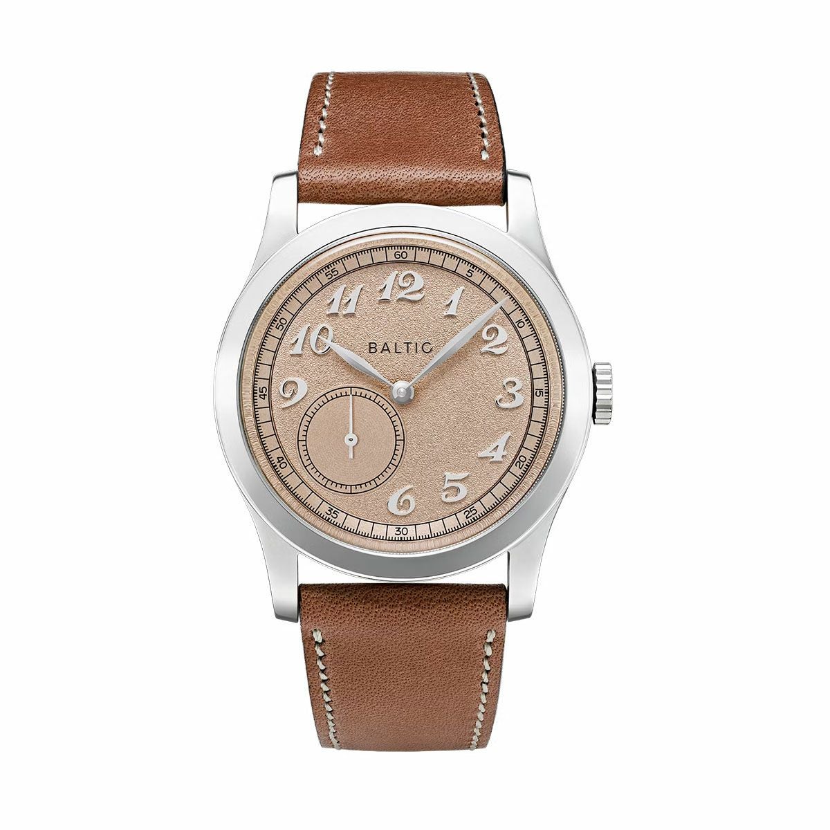 【受注販売】BALTIC WATCHES / バルチック マイクロローター サーモン ライオン レザーの公式ECサイト掲載画像