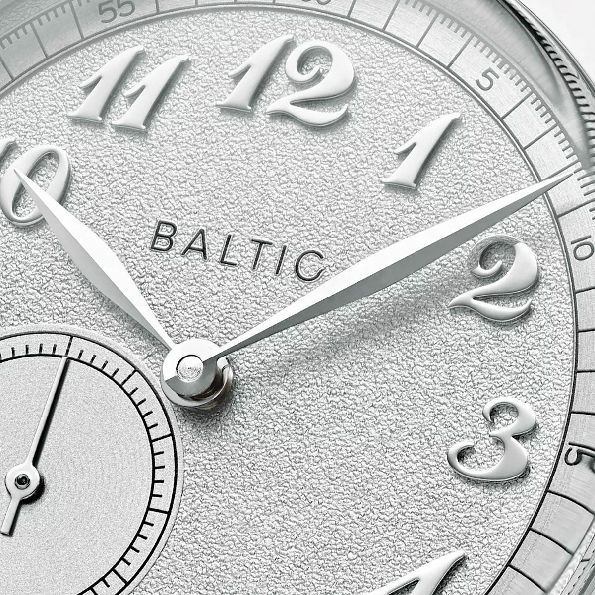 BALTIC / バルチック マイクロローター シルバー グリーン レザー