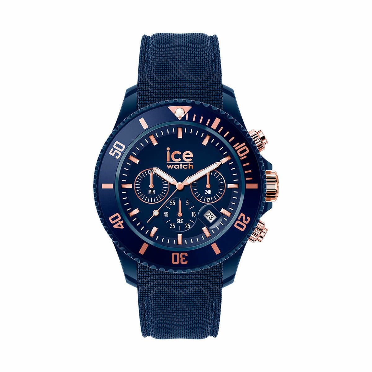 ICE-WATCH / アイスウォッチ ICE chrono ダークブルー ローズゴールド