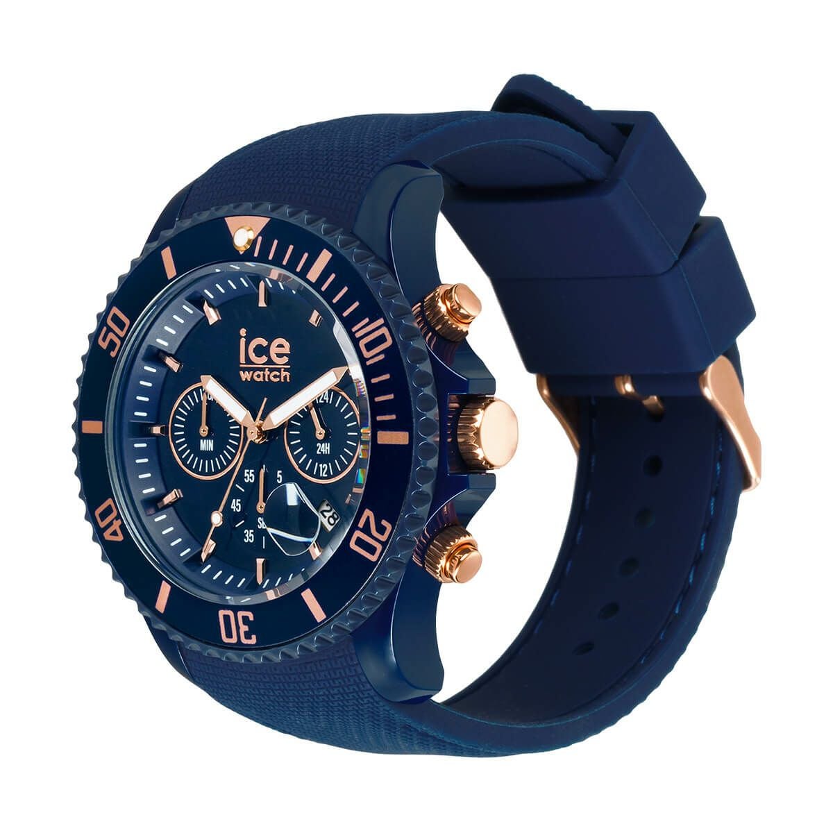 ICE-WATCH / アイスウォッチ ICE chrono ダークブルー ローズゴールド