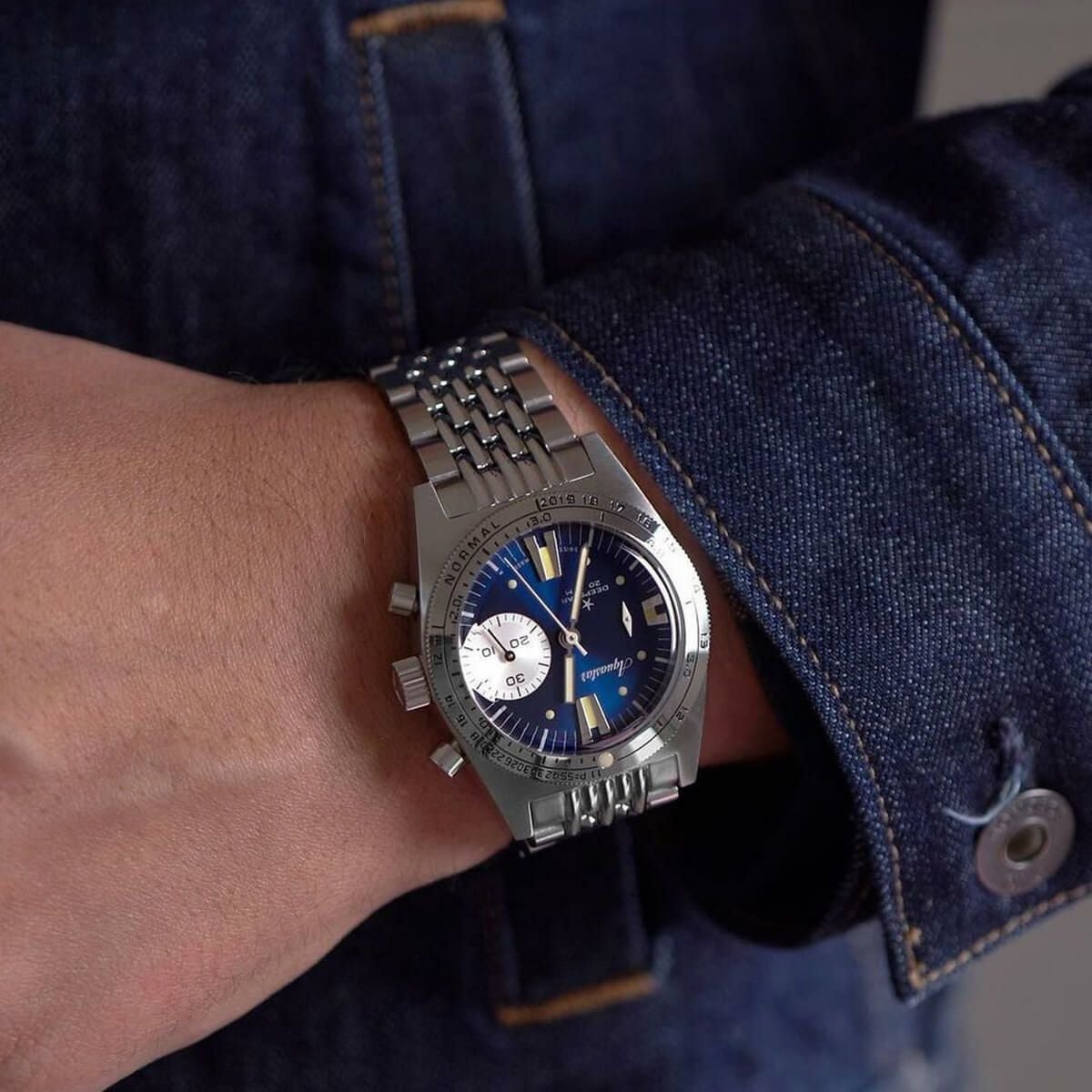 AQUASTAR / アクアスター 2022 Aquastar Deepstar 39mm Chronograph