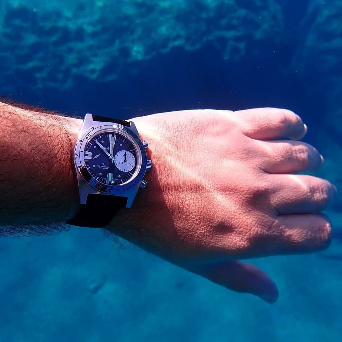 AQUASTAR / アクアスター 2022 Aquastar Deepstar 39mm Chronograph