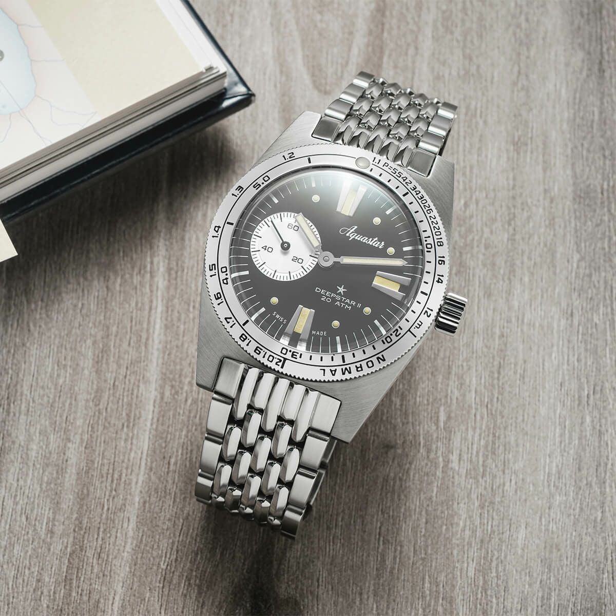 AQUASTAR / アクアスター Aquastar Deepstar II Steel Grey on