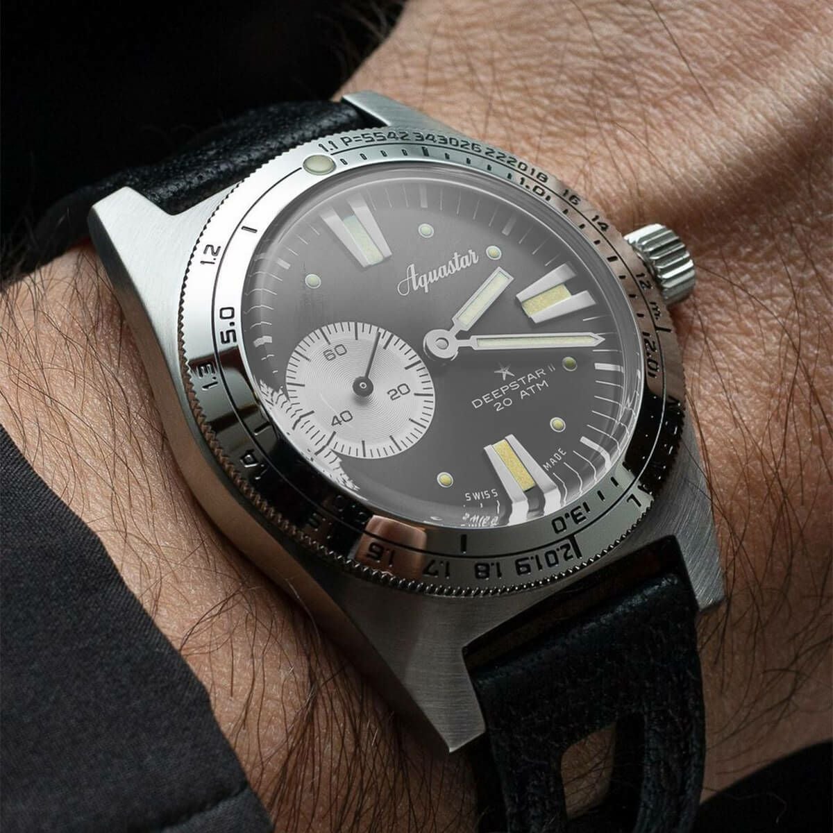 AQUASTAR / アクアスター Aquastar Deepstar II Steel Grey on