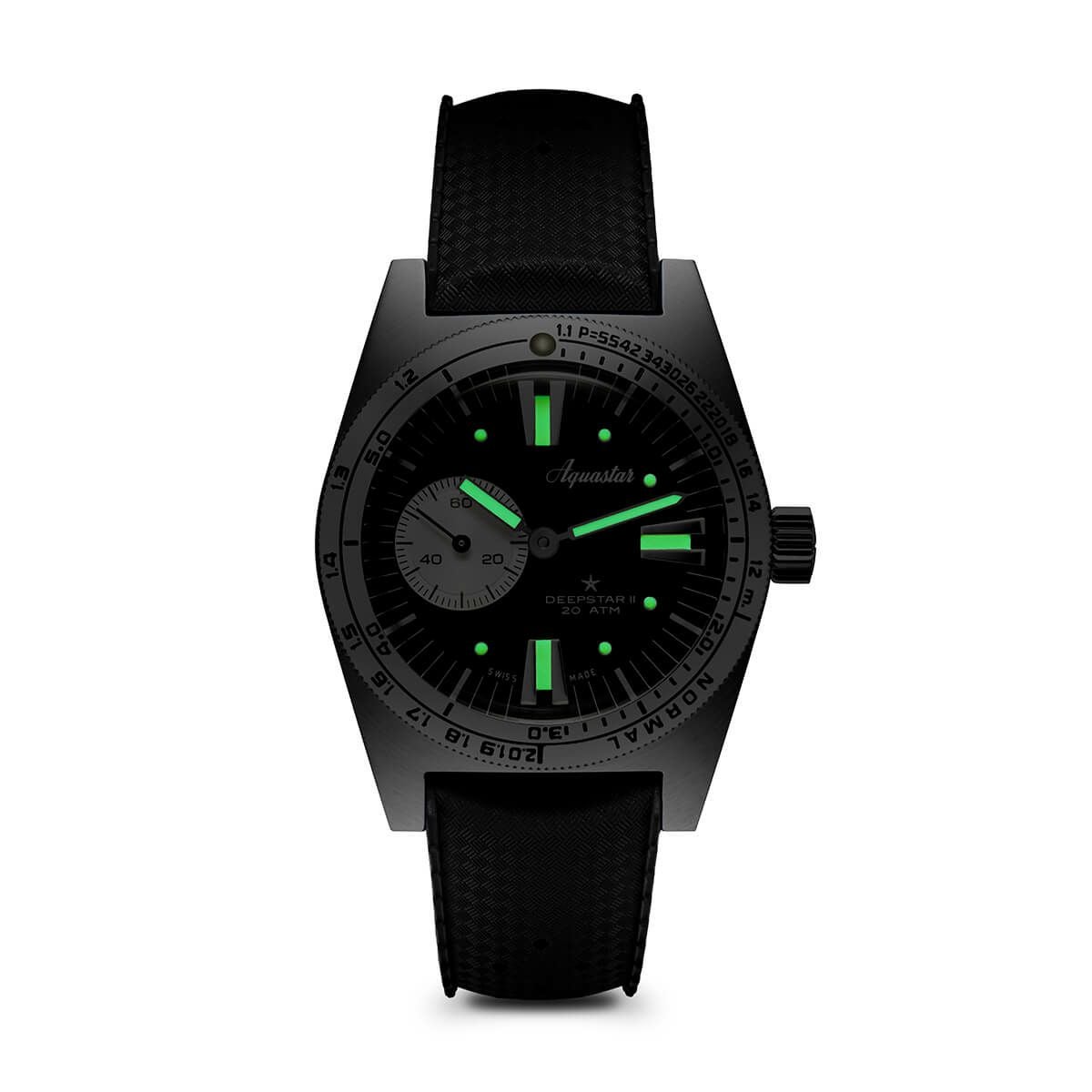 AQUASTAR / アクアスター Aquastar Deepstar II vintage Black on