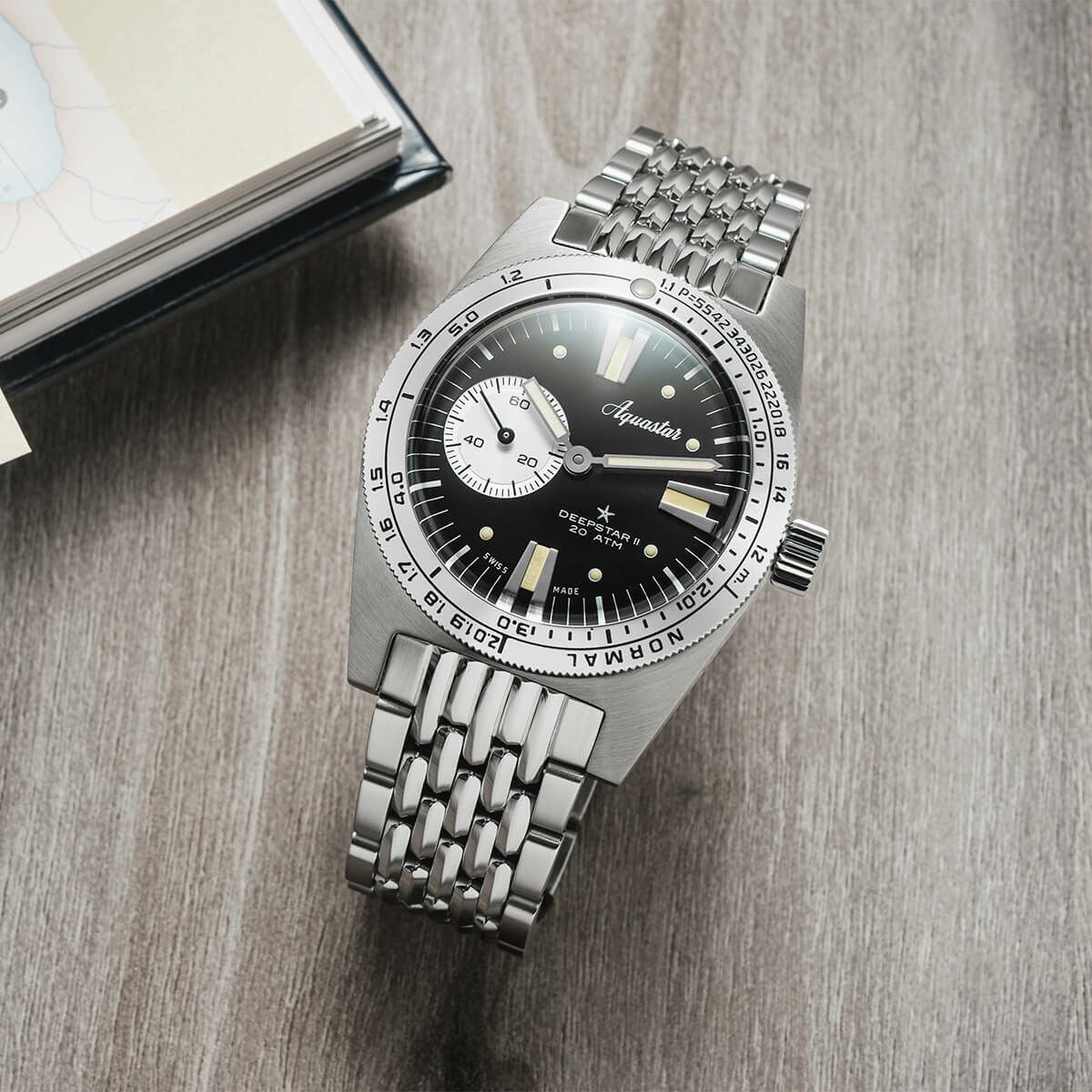 AQUASTAR / アクアスター Aquastar Deepstar II vintage Black on