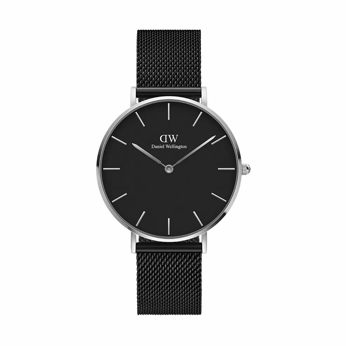 Daniel Wellington / ダニエルウェリントンペティット アッシュフィールド シルバー/ブラック 36mmの公式ECサイト掲載画像