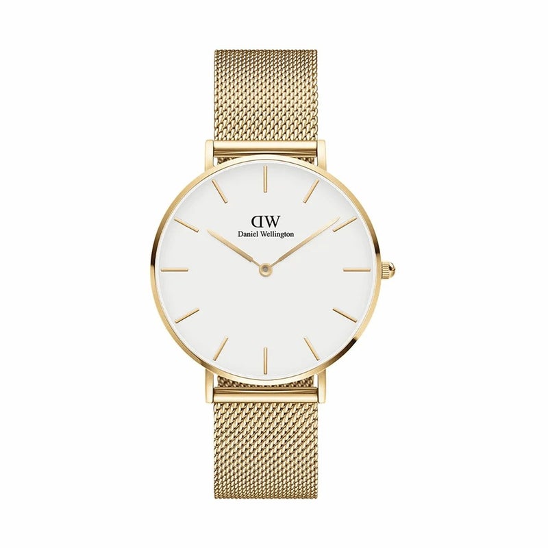 Daniel Wellington / ダニエルウェリントンペティット 36mm エバーゴールド ゴールド ホワイトの公式ECサイト掲載画像
