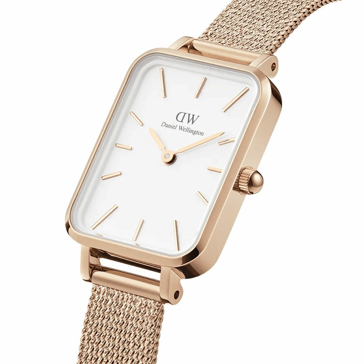【ダニエルウェリントン】腕時計 メルローズ ローズゴールド ホワイト 32mm Petite Melrose - Women's watch in Rose Gold & White| DW