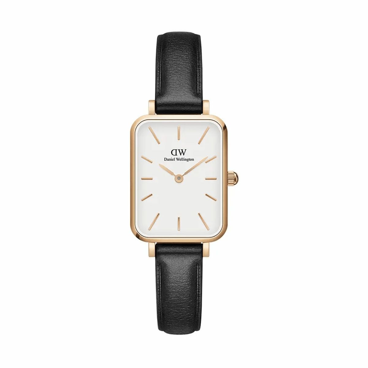 Daniel Wellington / ダニエルウェリントンクアドロ シェフィールド ローズゴールド/ホワイト 20mmの公式ECサイト掲載画像