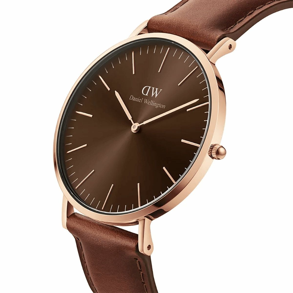 ダニエルウェリントン 40mm 時計 ダークブラウン Daniel Wellington ダニエルウェリントン 腕時計 DW Classic Black St