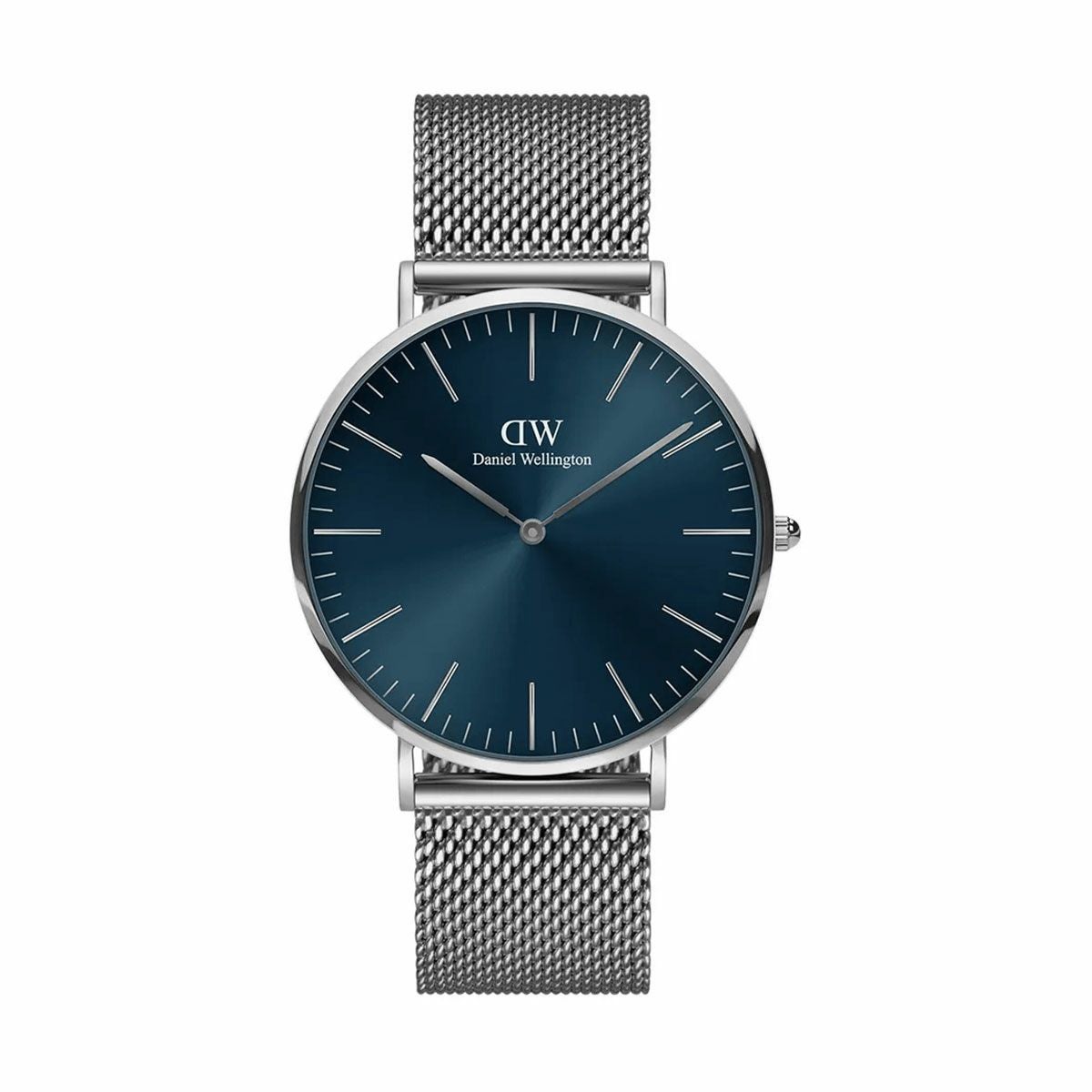 ダニエルウェリントン　クラシックブラック シェフィールド シルバー 40mm Daniel Wellington / ダニエルウェリントン 40mm クラシックブラック