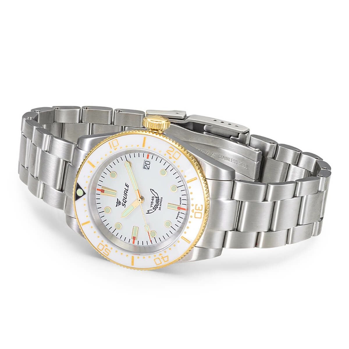 スクワーレ ダイバーズ ウォッチ Y1545 2020 SQUALE / スクワーレ 1545 グレー ブレスレット / グレーベゼル グレー