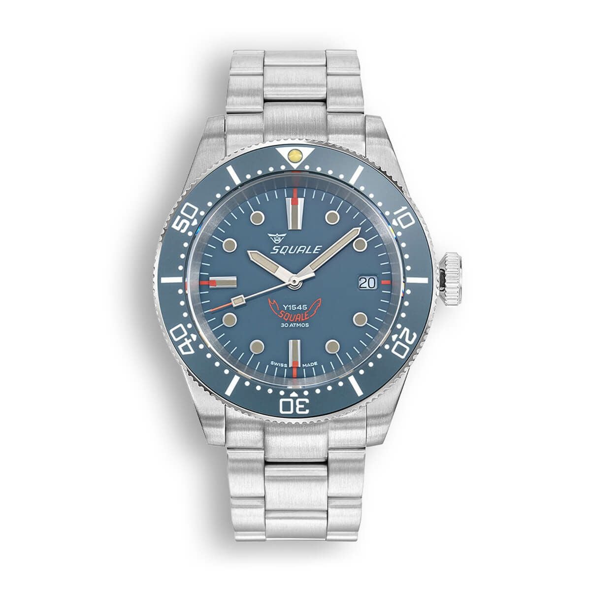 SQUALE / スクワーレ 1545 グレー ブレスレット / グレーベゼル グレー