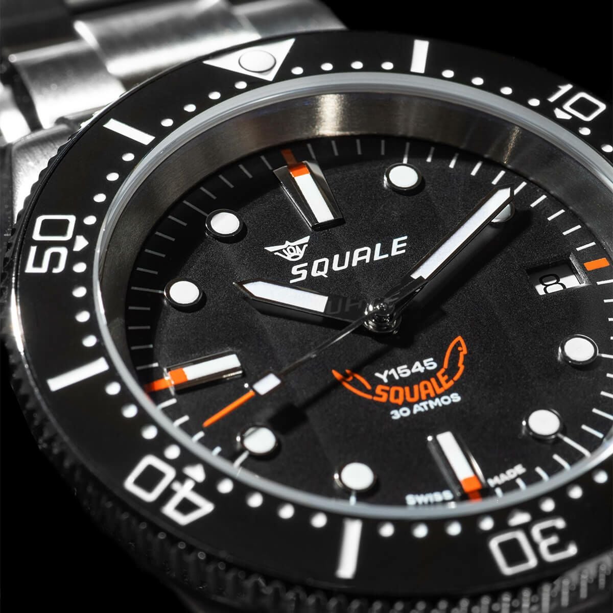 SQUALE / スクワーレ 1545 グレー ブレスレット / グレーベゼル グレー
