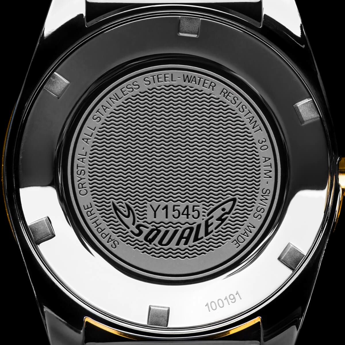 SQUALE / スクワーレ 1545 グレー ブレスレット / グレーベゼル グレー