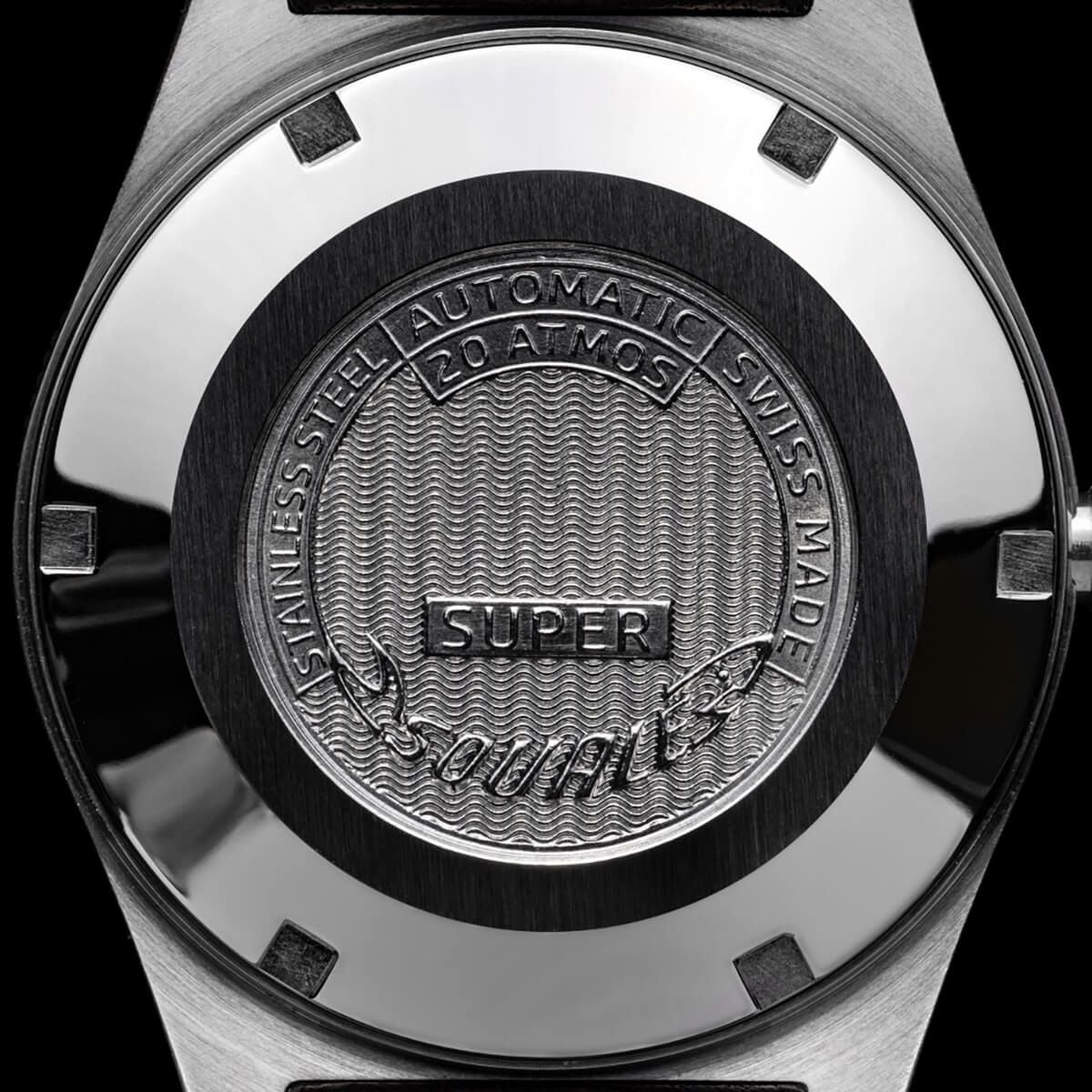 SQUALE / スクワーレ Super-Squale サンレイ グレー ブレスレット
