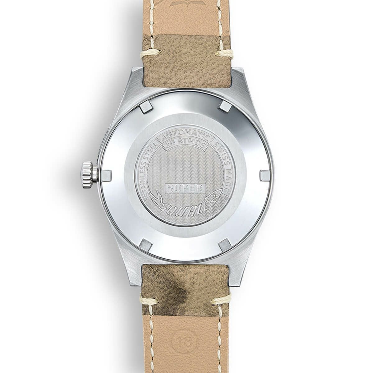 受注販売】SQUALE / スクワーレ Super-Squale サンレイブラウン レザー