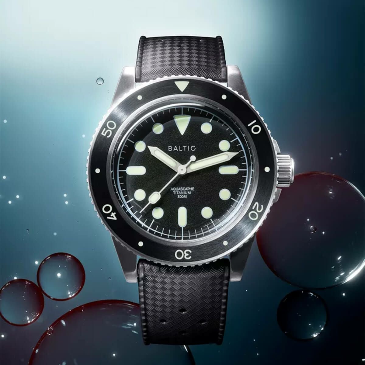 BALTIC / バルチック アクアスカーフ チタニウム41 ブラックトロピック