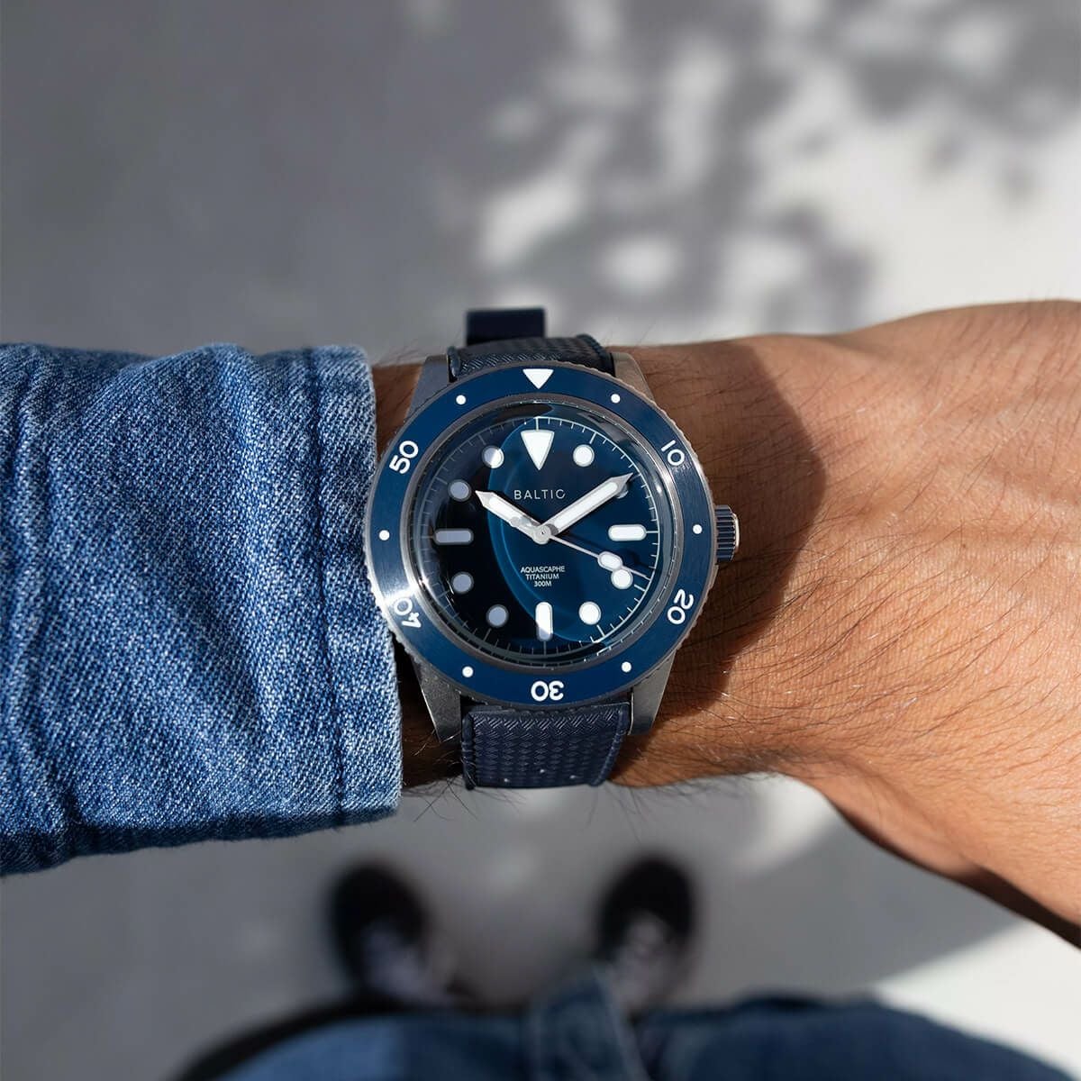 BALTIC / バルチック アクアスカーフ チタニウム41 ブルートロピック