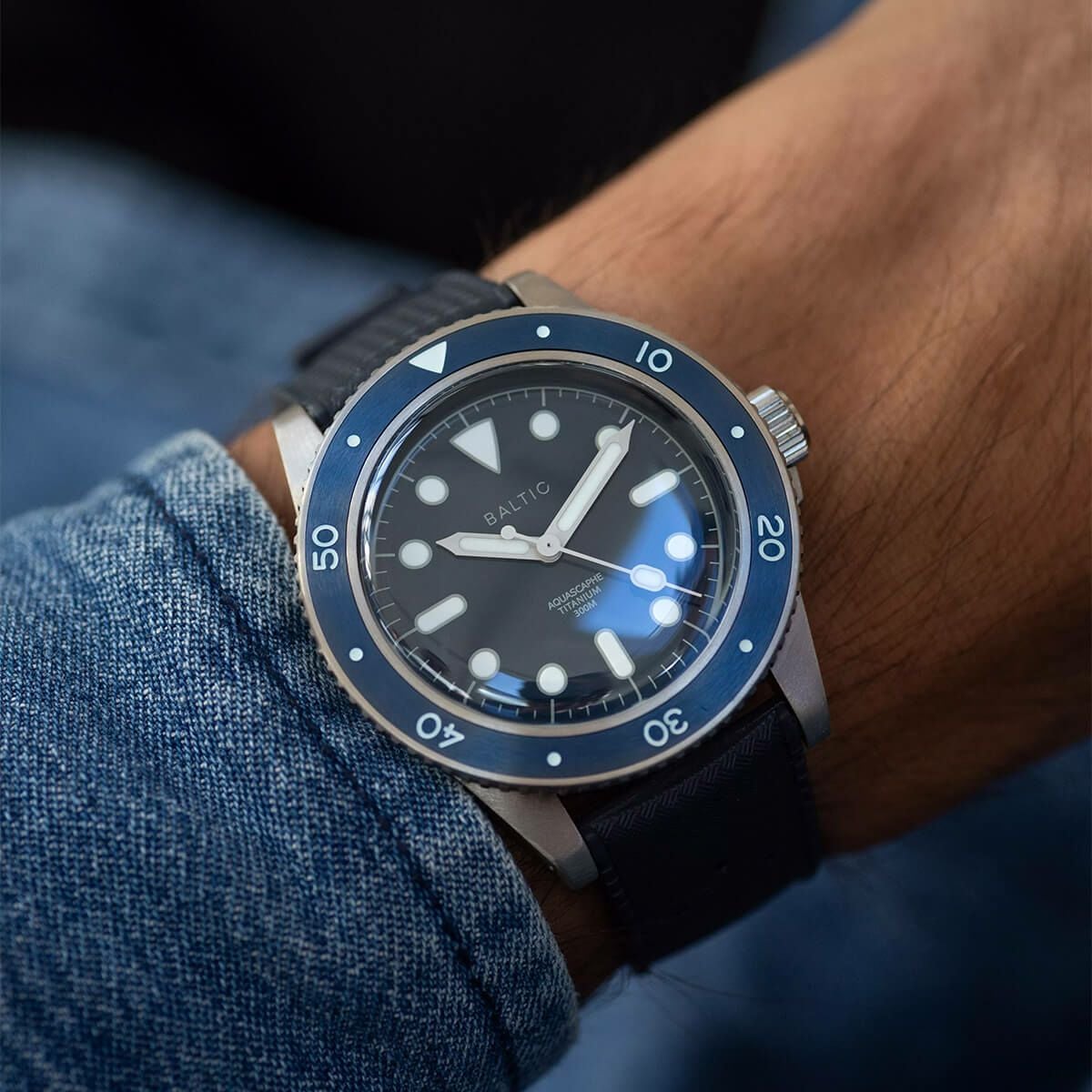 BALTIC / バルチック アクアスカーフ チタニウム41 ブルートロピック