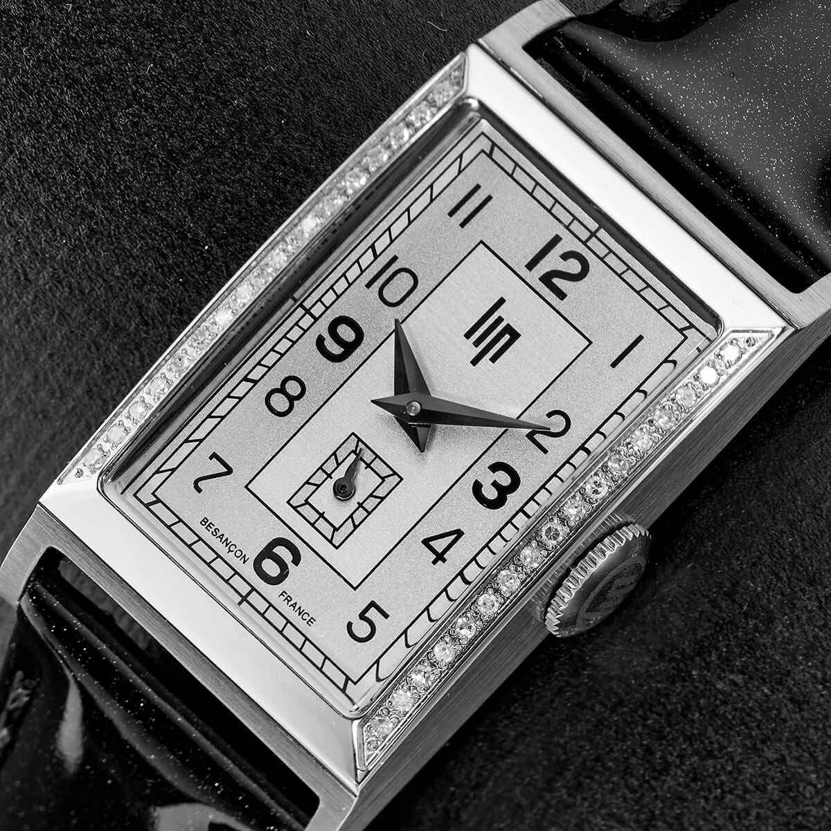 LIP / リップ チャーチル T18 ダイヤモンド シルバー ブラックレザー