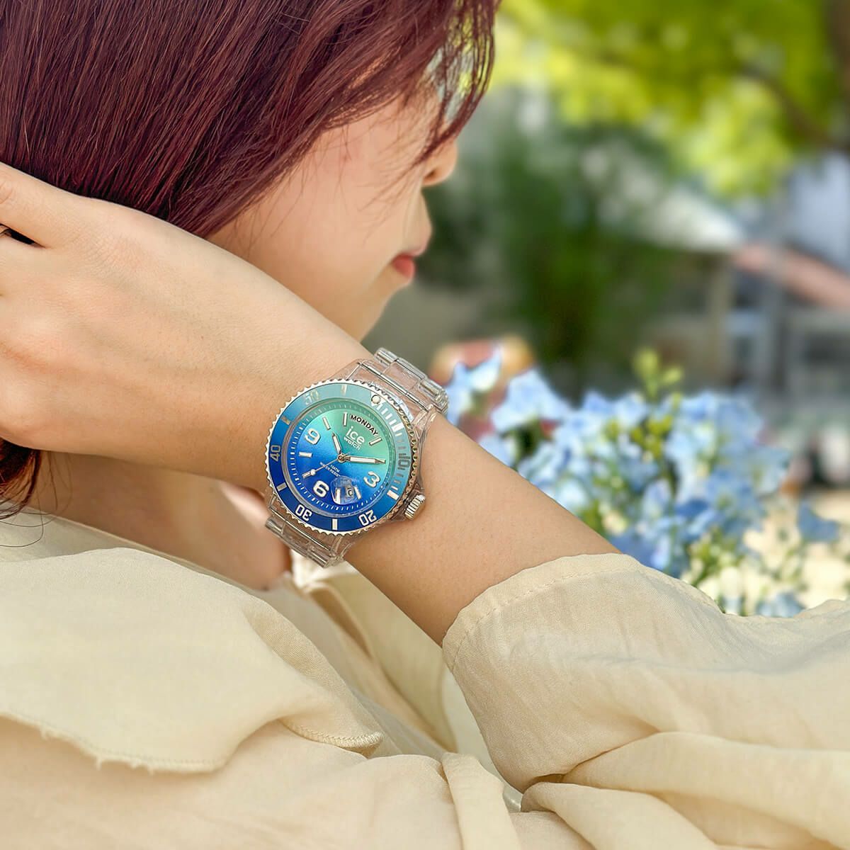 ICE-WATCH / アイスウォッチ ICE clear sunset アイスクリアサンセット