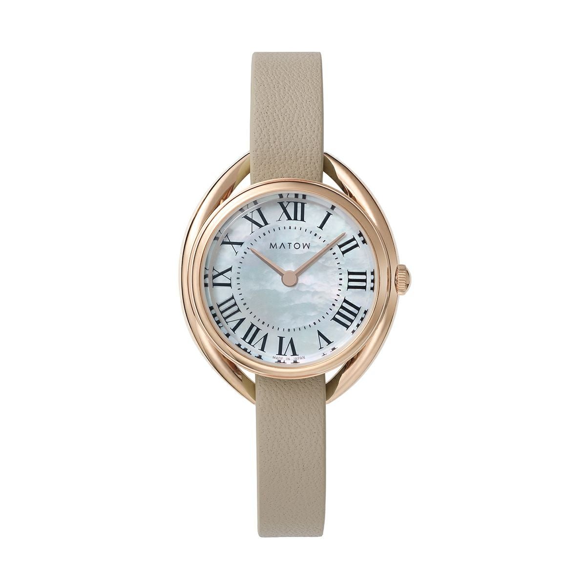 MATOW / マトウ Shiki HARU ラウンド ローズゴールド かすみ草